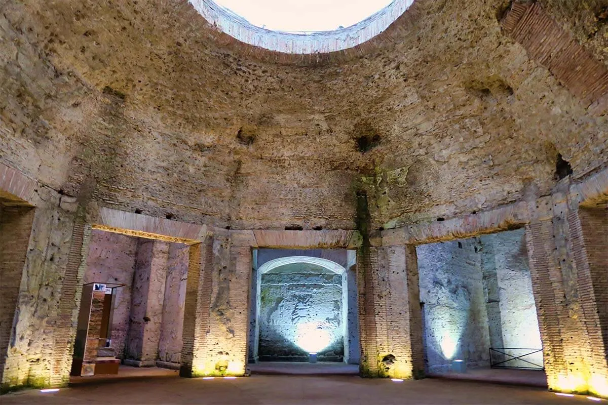 Domus Aurea - one of the best underground sites to visit in Rome Italy