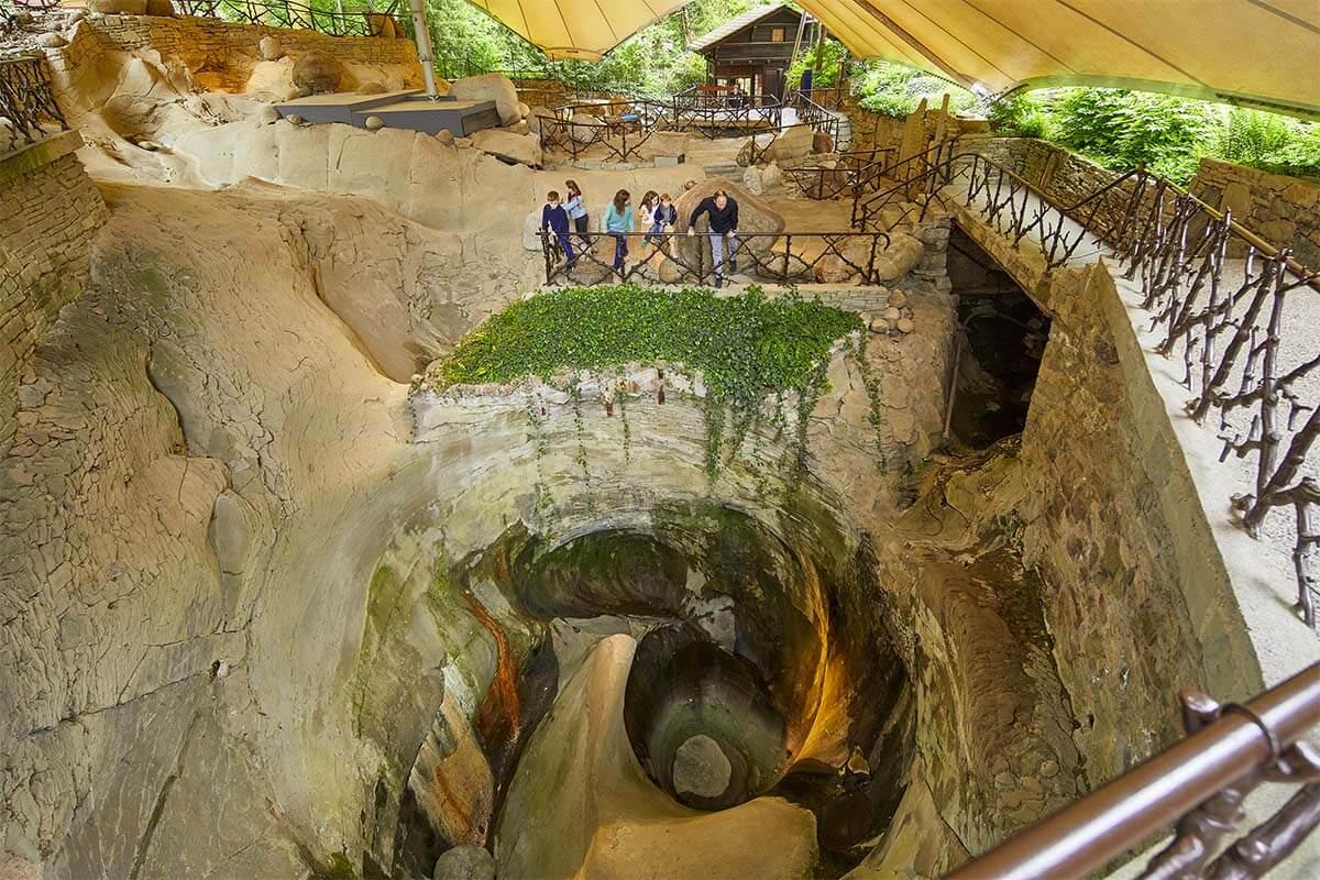 Lucerne tourist attractions - Glacier Garden of Lucerne