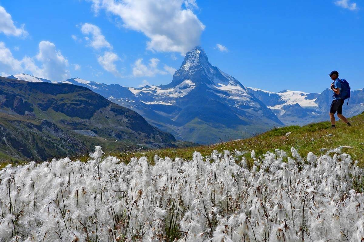 Hiking 5 Lakes Walk in Zermatt Switzerland