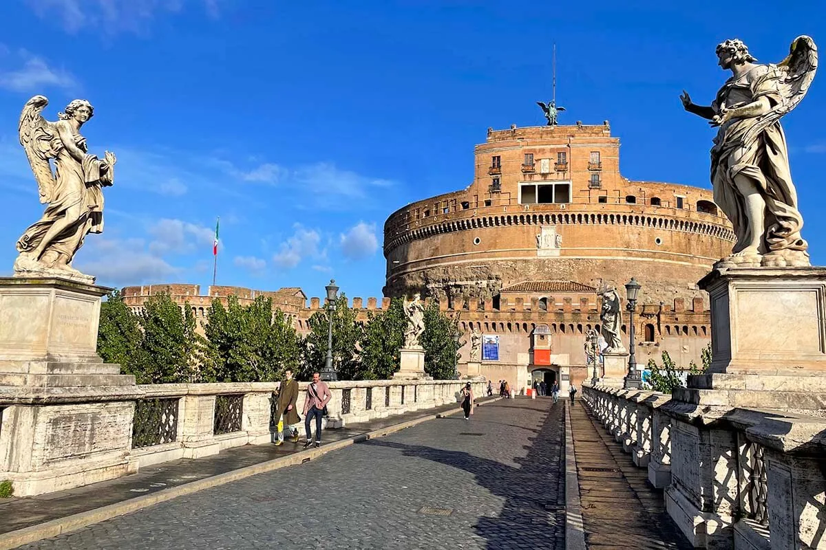 St. Angelo Bridge and Castel Sant'Angelo