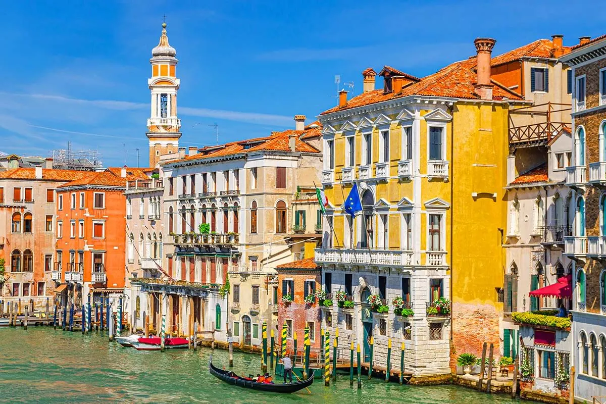 Grand Canal in Venice Italy