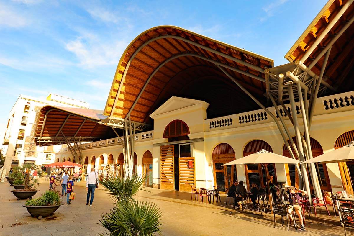 Santa Caterina Market in Barcelona