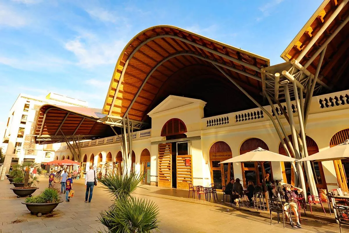 Santa Caterina Market in Barcelona