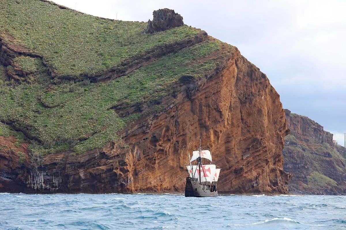 Santa Maria de Colombo boat tour in Madeira