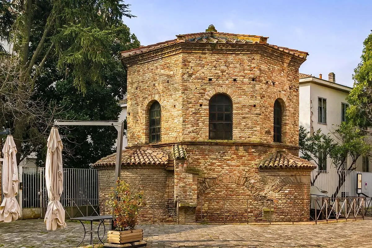 Battistero degli Ariani in Ravenna Italy