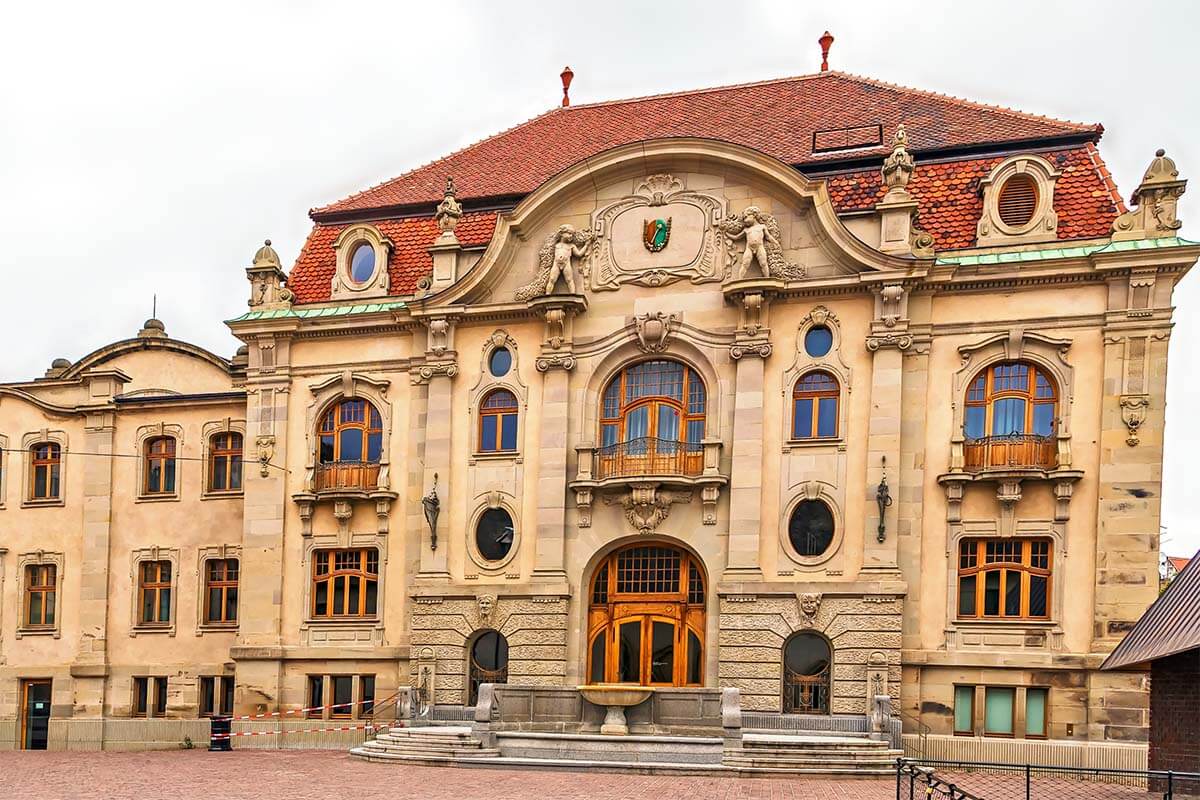 Colmar Unterlinden Museum old public baths building