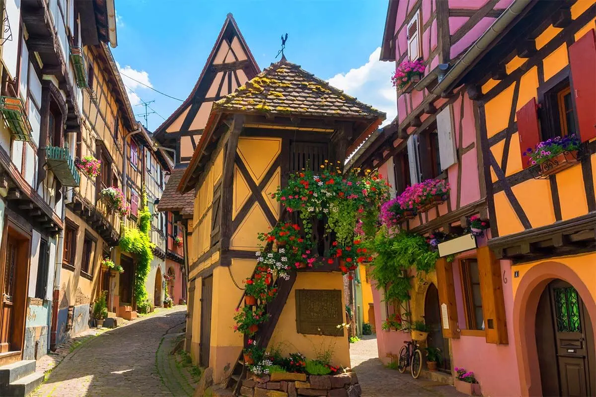 Eguisheim in summer