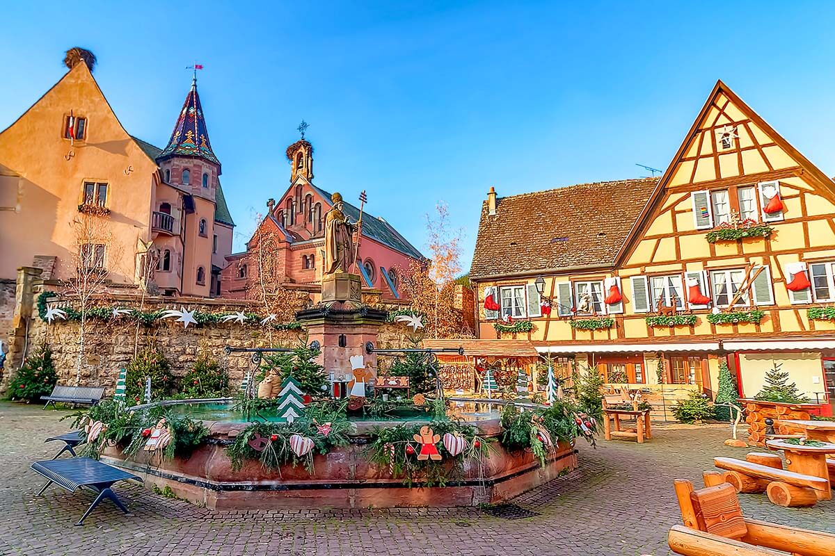 Eguisheim in winter