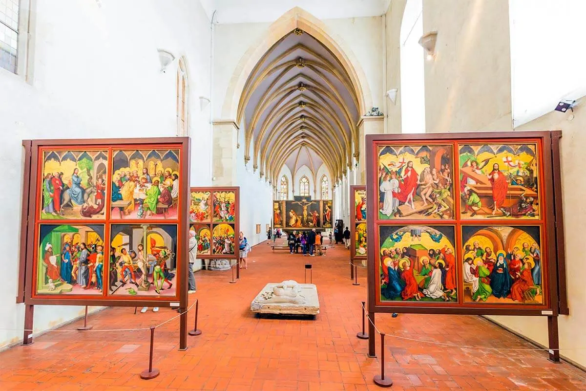 Isenheim Altarpiece in Unterlinden Museum in Colmar France