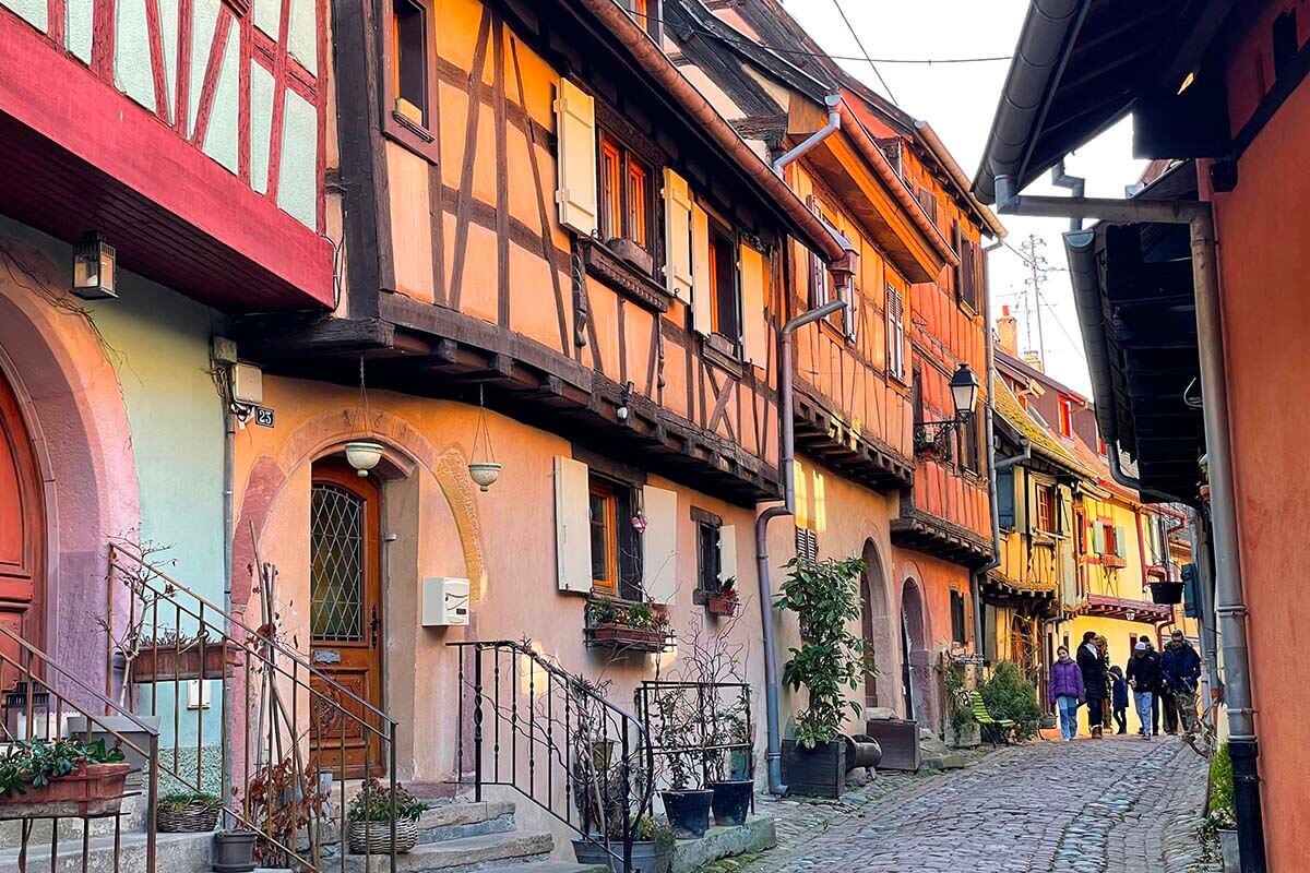 Rue du Rempart Sud in Eguisheim, France