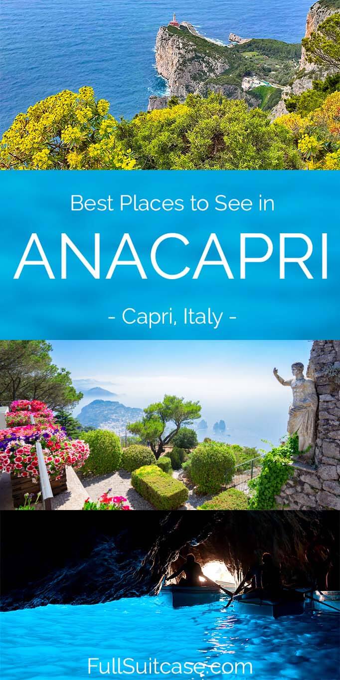 Best places to see in Anacapri, Capri island, Italy