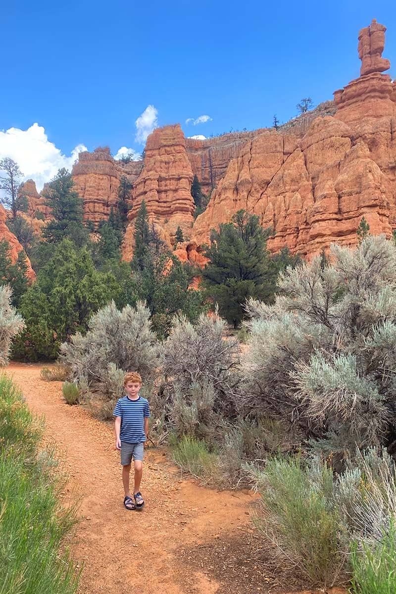 Tower Bridge hike in Bryce Canyon