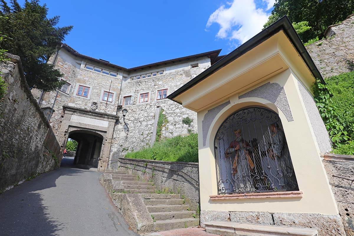 Cross Stations at Kapuzinerberg in Salzburg