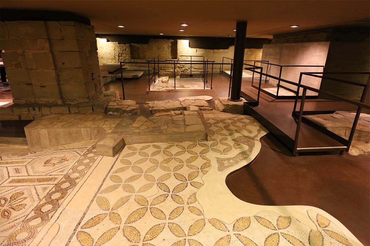 Crypt of Santa Reparata under the Florence Cathedral