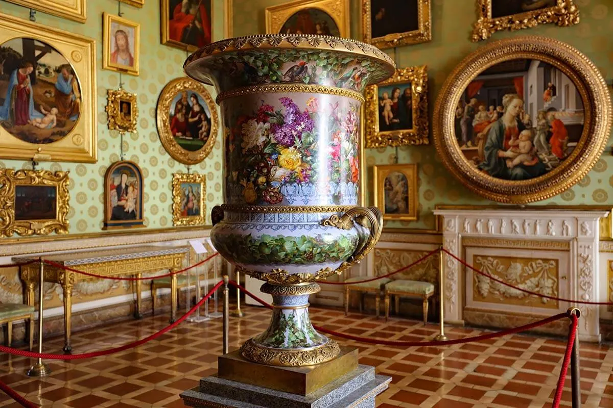 Galleria Palatina at Palazzo Pitti in Florence