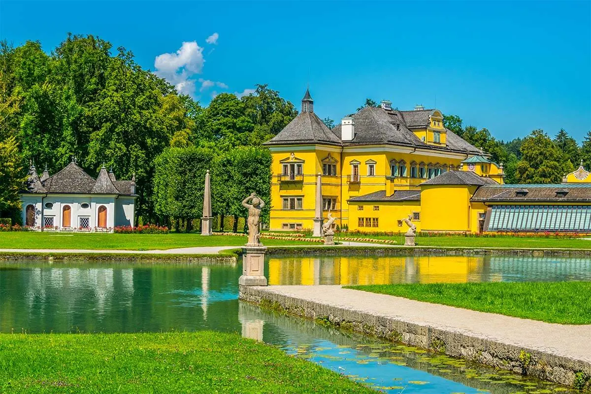 Hellbrunn Palace in Salzburg Austria