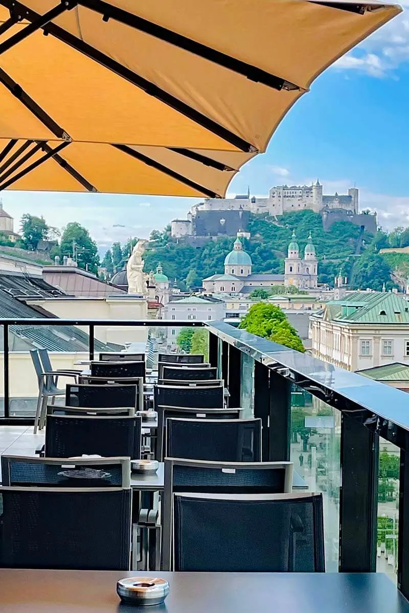 Imlauer Hotel Pitter Sky Bar in Salzburg