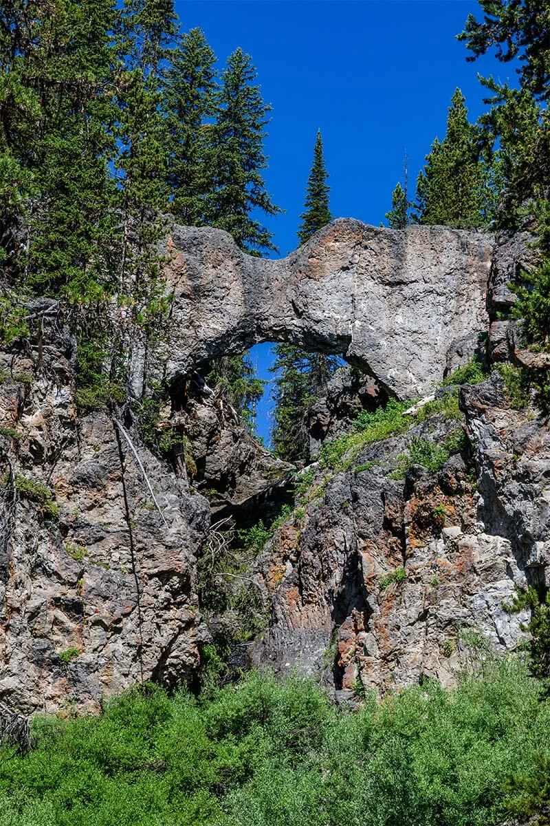 Natural Bridge Yellowstone