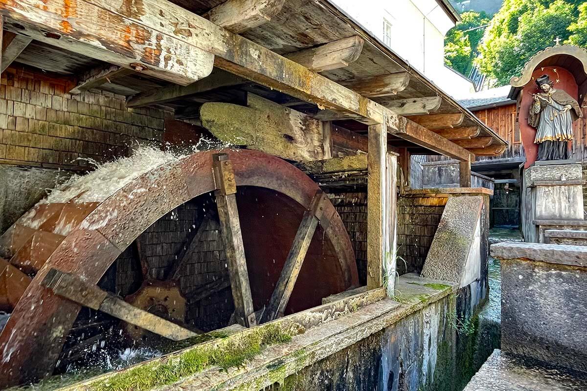 Old water mill at St Peter Abbey in Salzburg