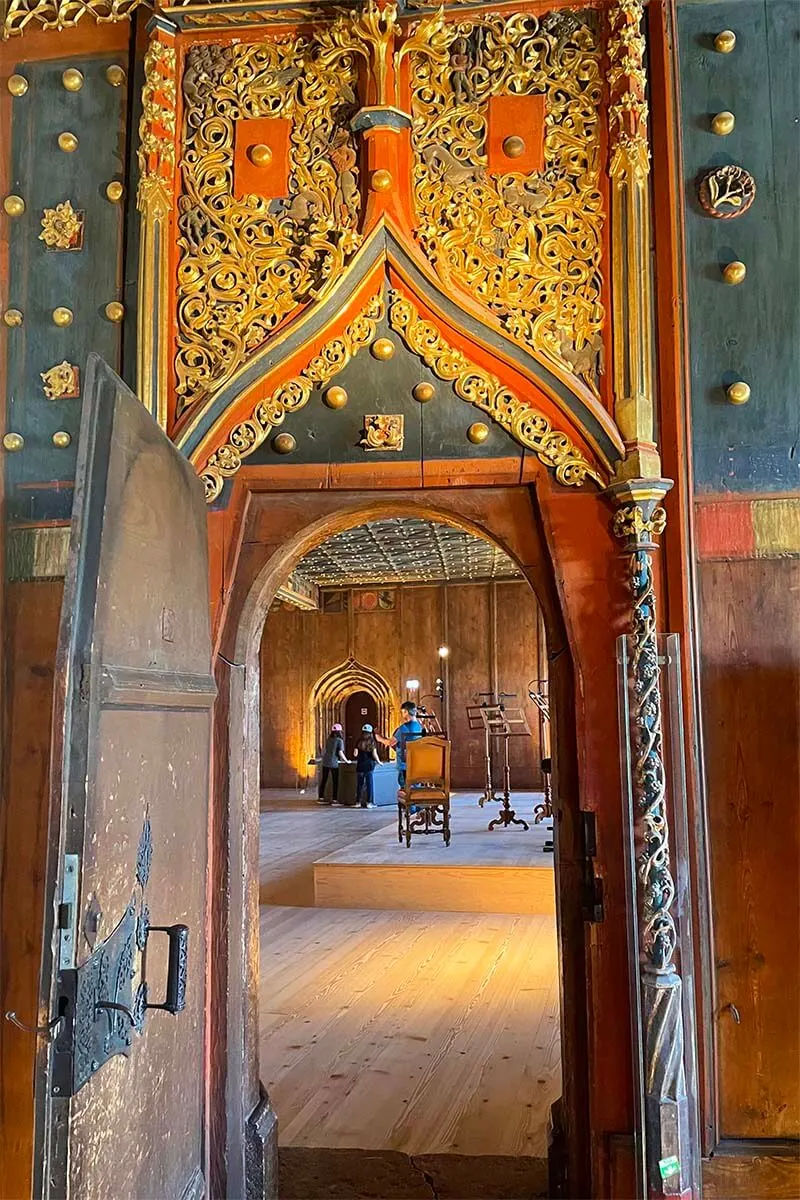 Prince archbishops staterooms at Hohensalzburg Fortress