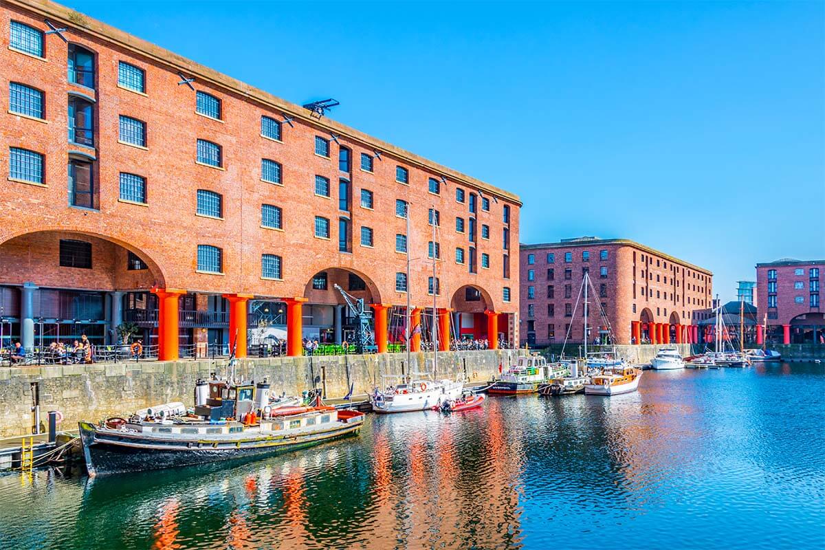 Royal Albert Dock in Liverpool