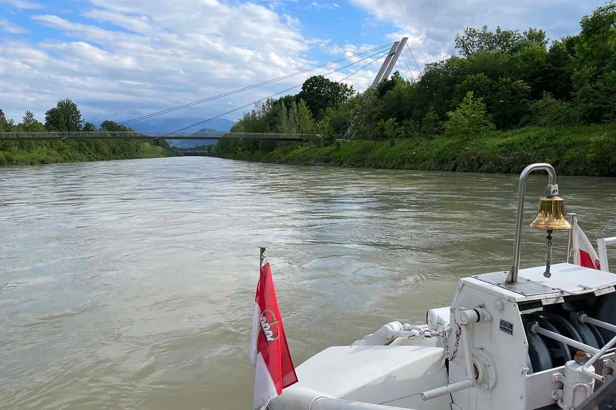 Salzach cruise in Salzburg