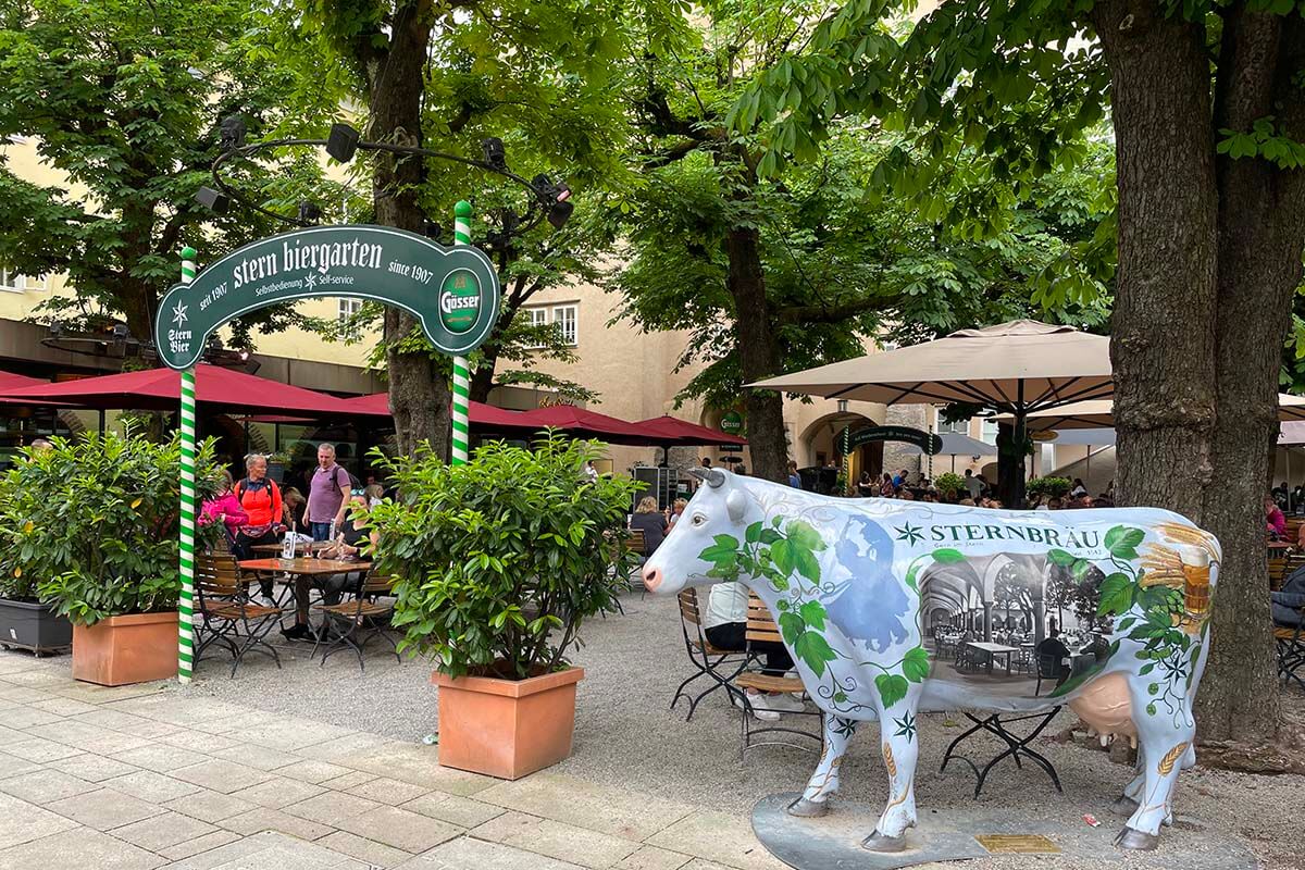 Stern biergarten - Stern beer garden in Salzburg