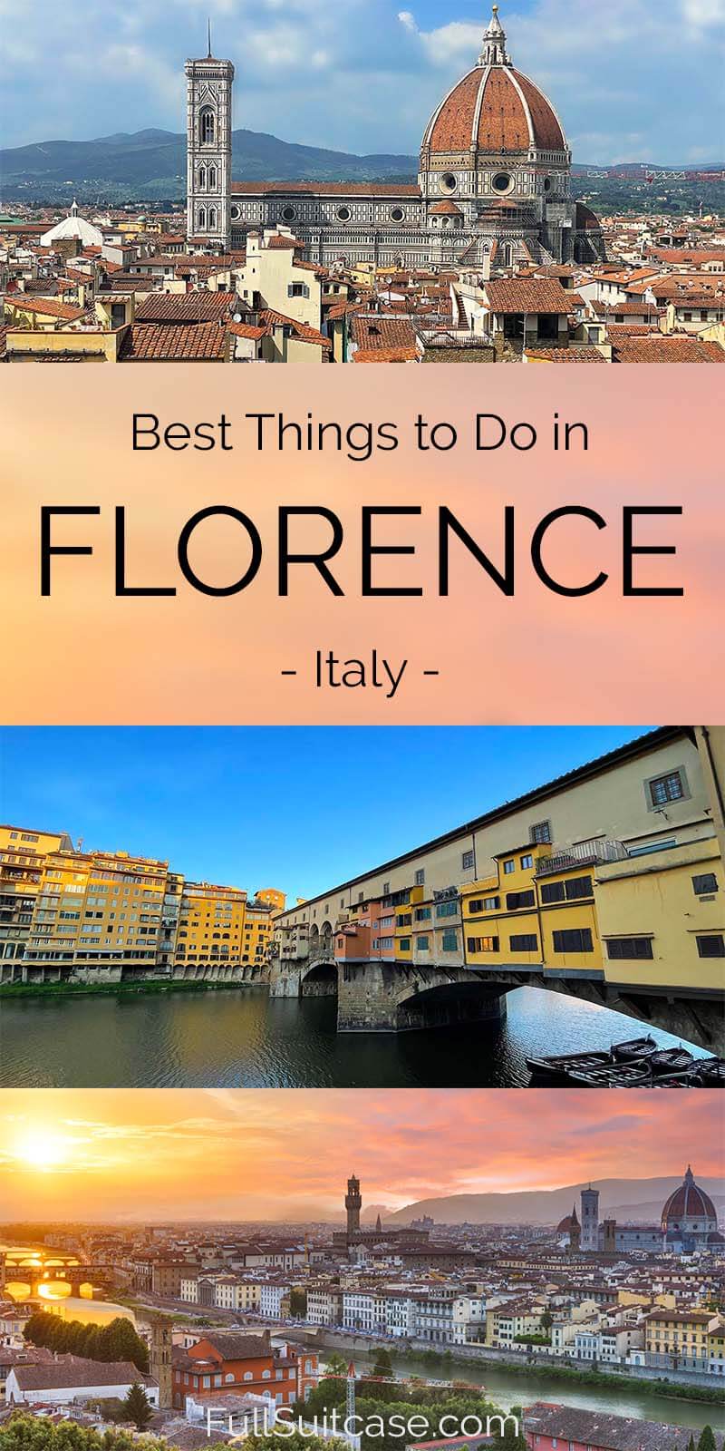 Top things to do in Florence, Italy