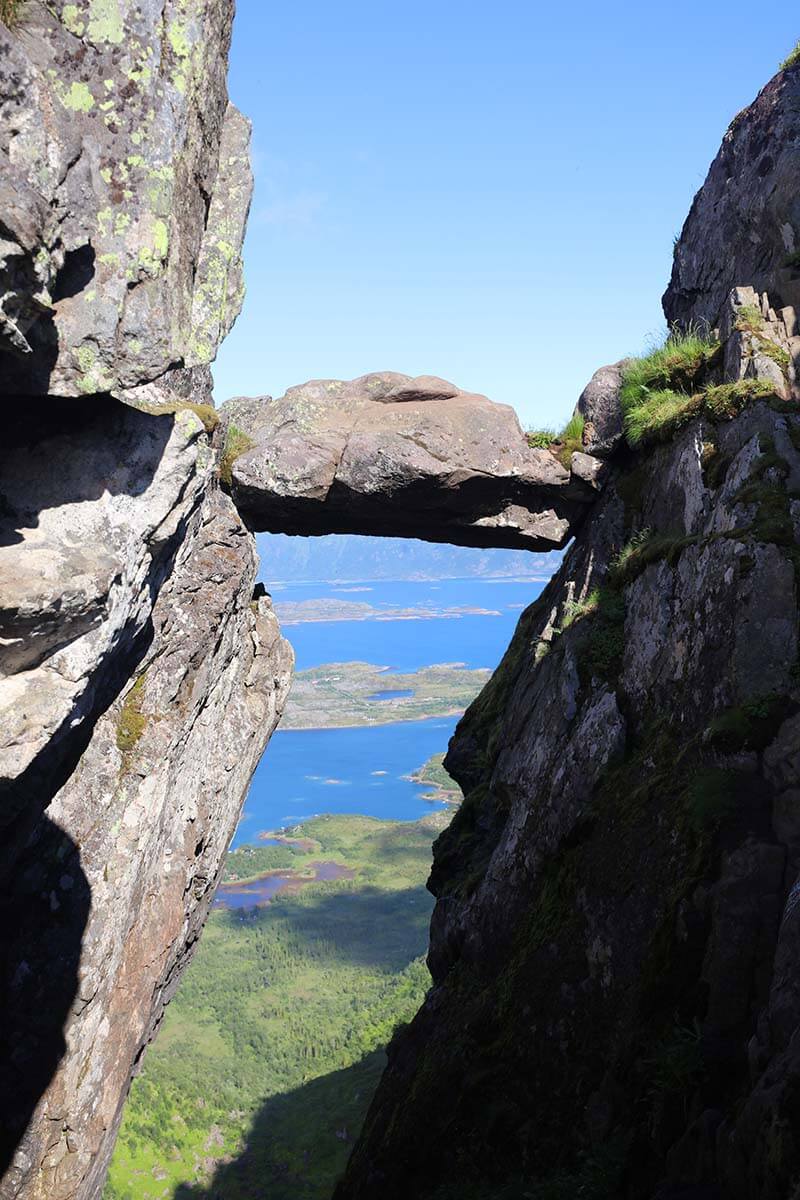 Djevelporten in Svolvaer, Northern Norway