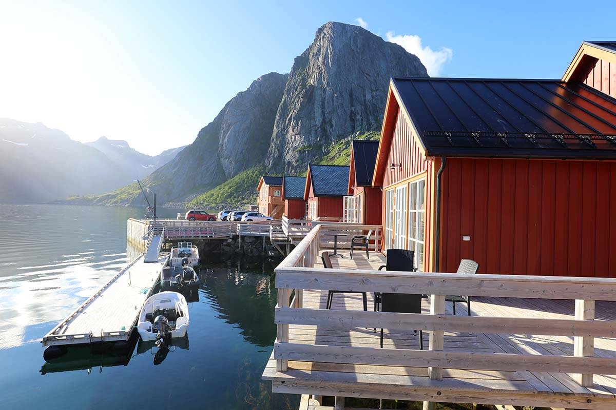 Reinefjorden Sjohus in Hamnoy, Lofoten, North Norway