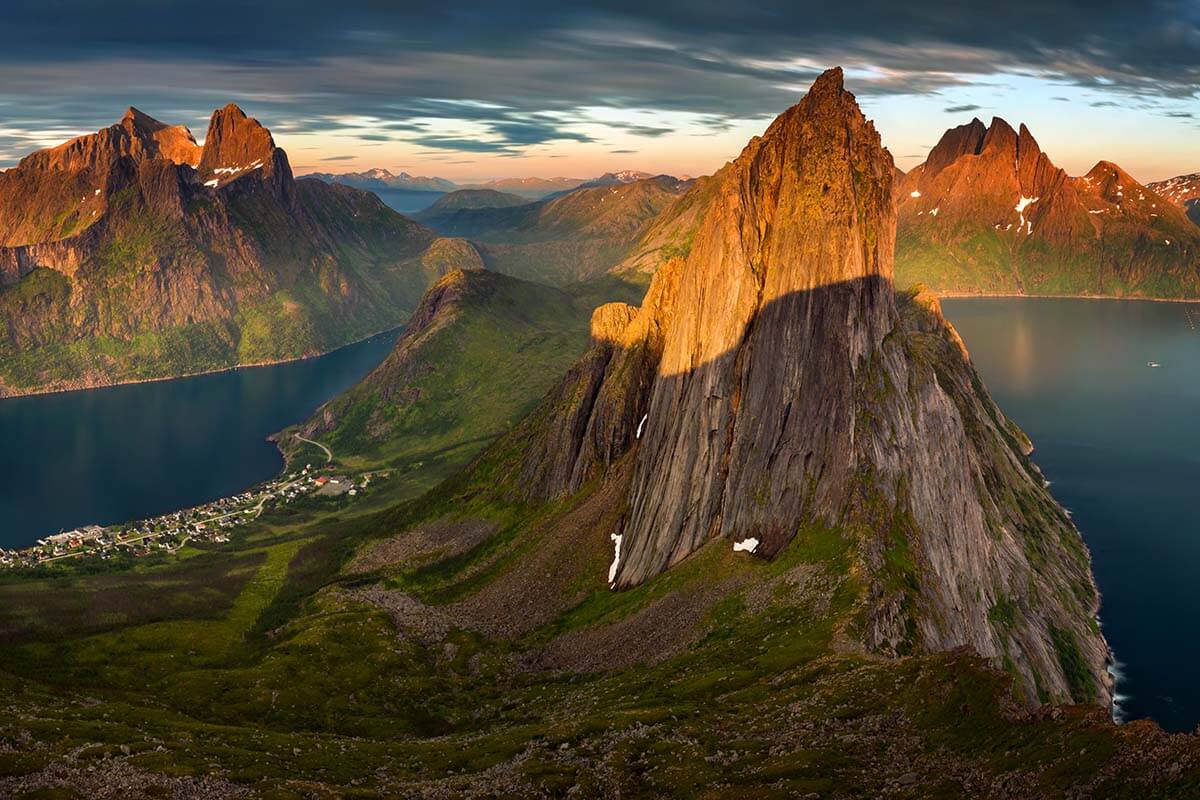 Segla mountain on Senja Island in Northern Norway