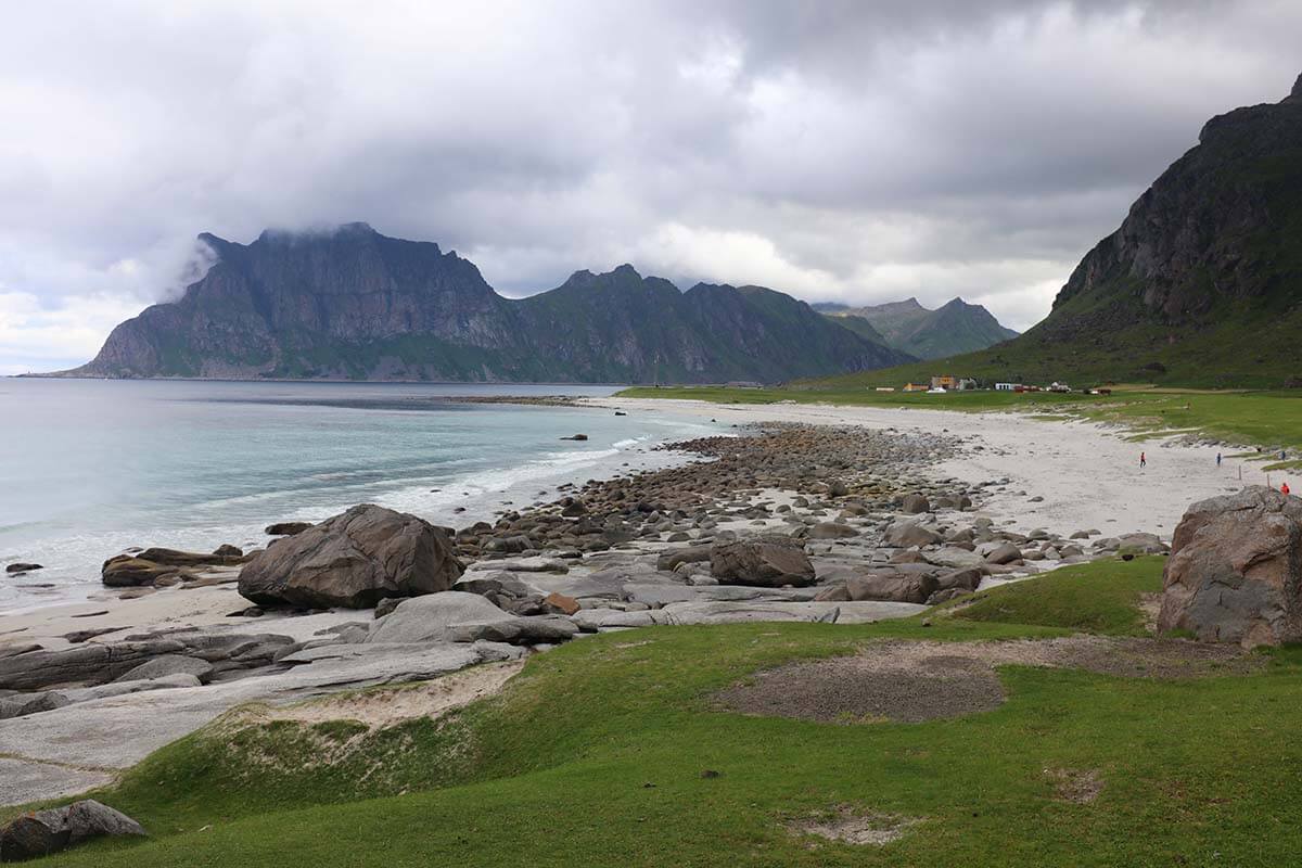 Uttakleiv Beach in Lofoten