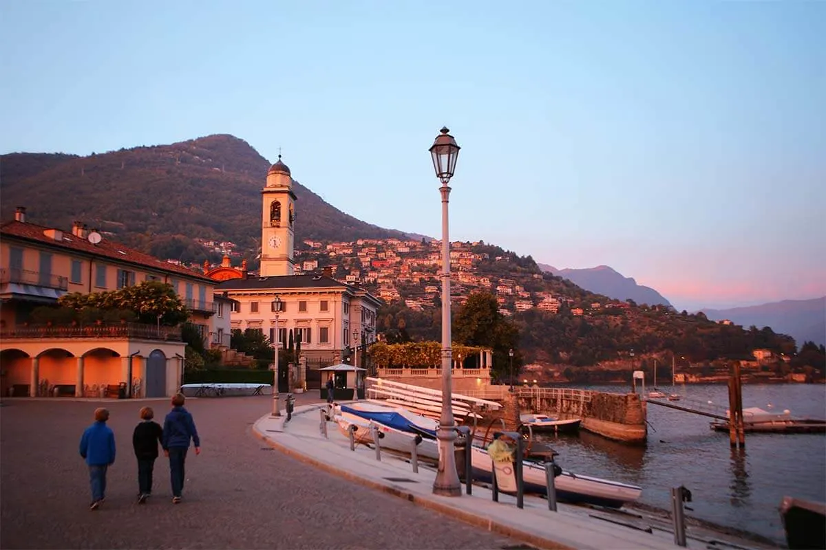 Cernobbio town on Lake Como, Italy