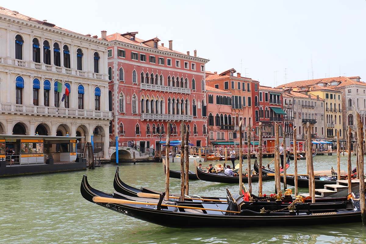 Grand Canal in Venice Italy