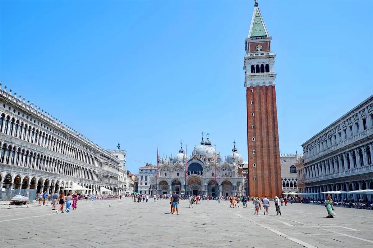 San Marco square in Venice