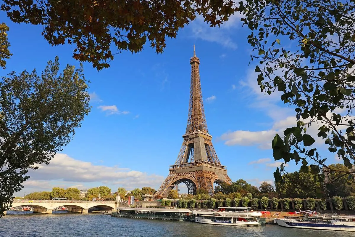 Eiffel Tower and River Seine