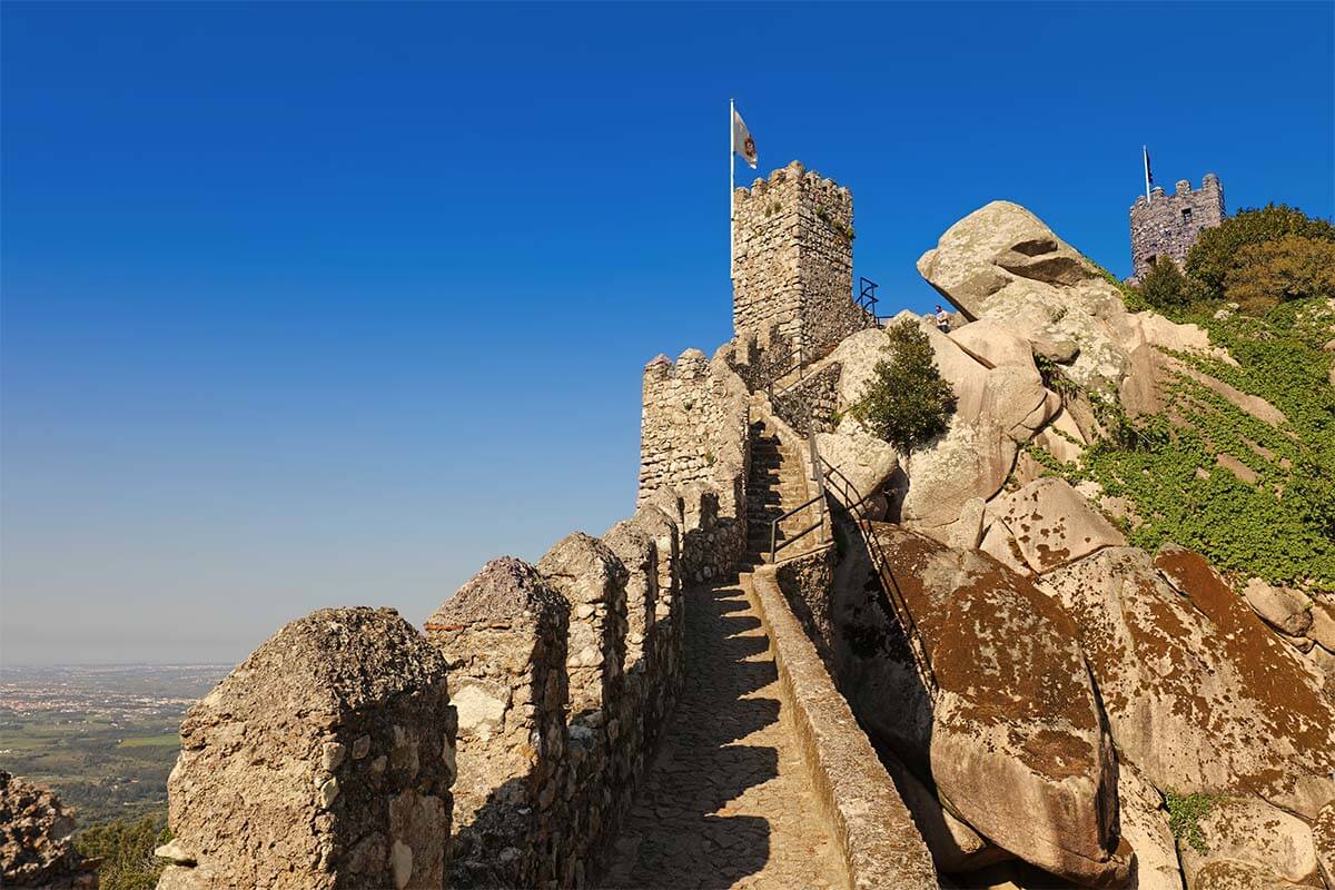 Moorish Castle in Sintra, Portugal