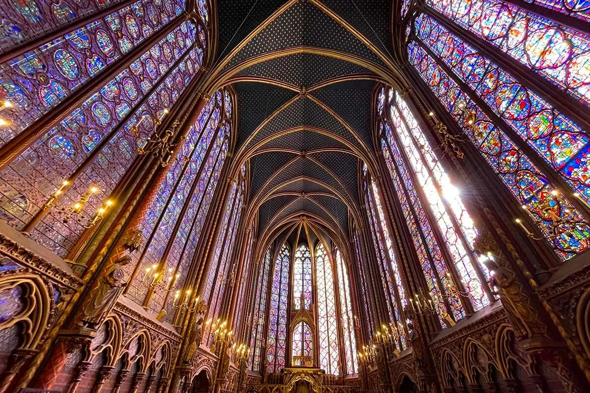 Sainte-Chapelle - Paris itinerary for 4 days