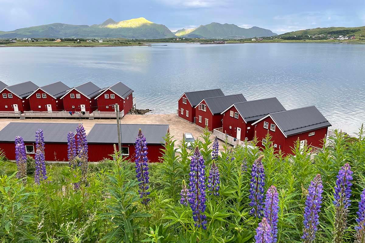 Lofoten Basecamp and Lofoten Havfiske & Rorbuopplevelser cabins near Leknes, Norway