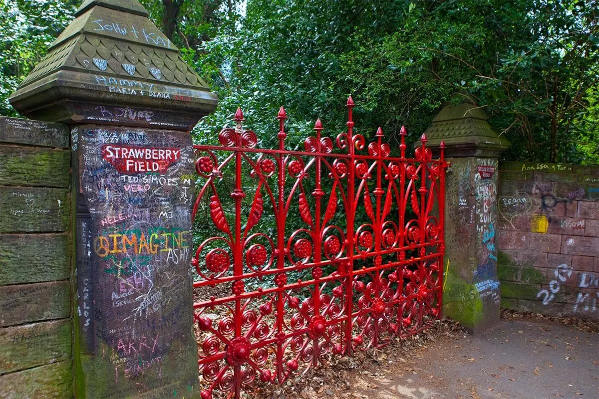 Strawberry Field Liverpool UK