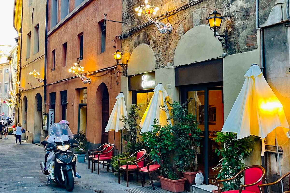 Historic old town of Siena, Tuscany, Italy