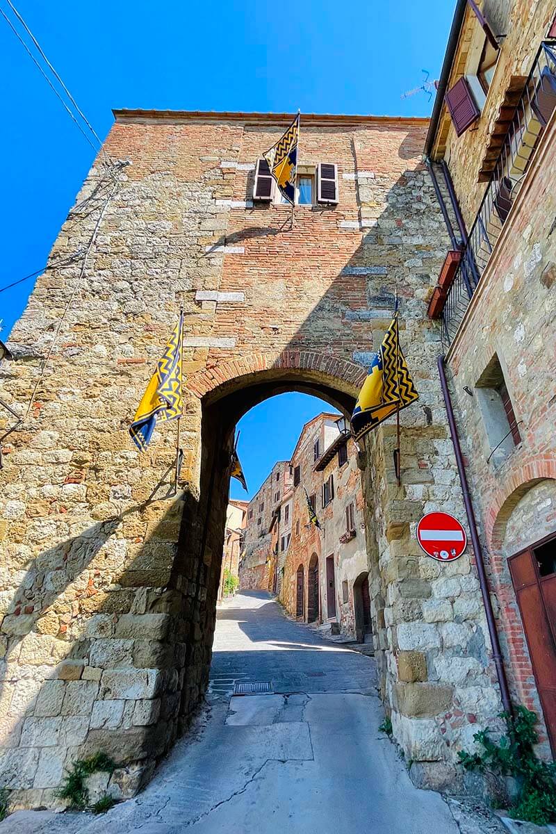 Old town of Montepulciano, Tuscany, Italy