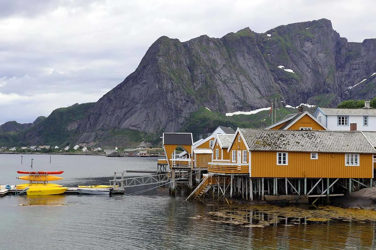 Sakrisoy Rorbuer in Reine, Lofoten, Norway