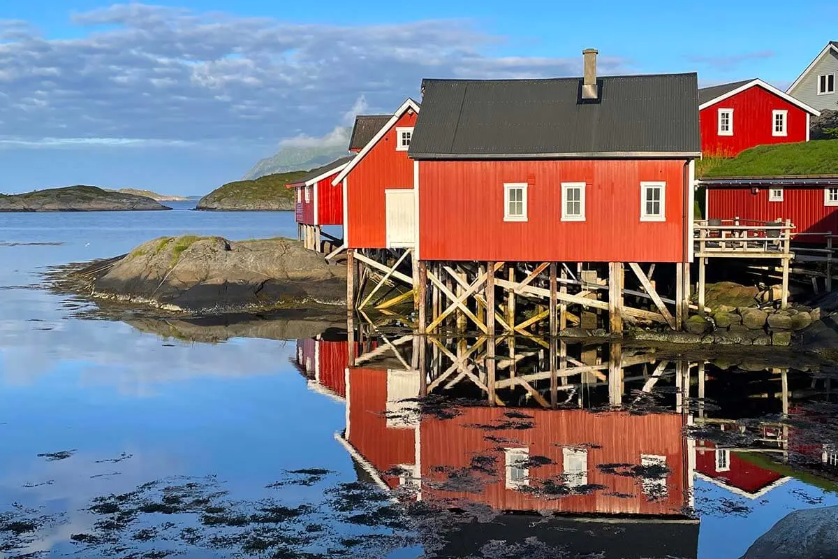 Svinoya Rorbuer in Svolvaer, Lofoten, Norway