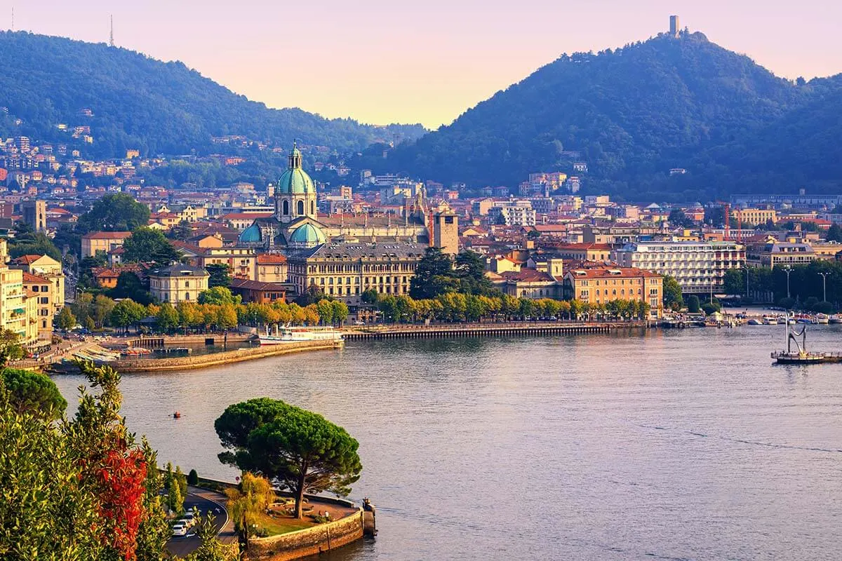 Como city in Italy