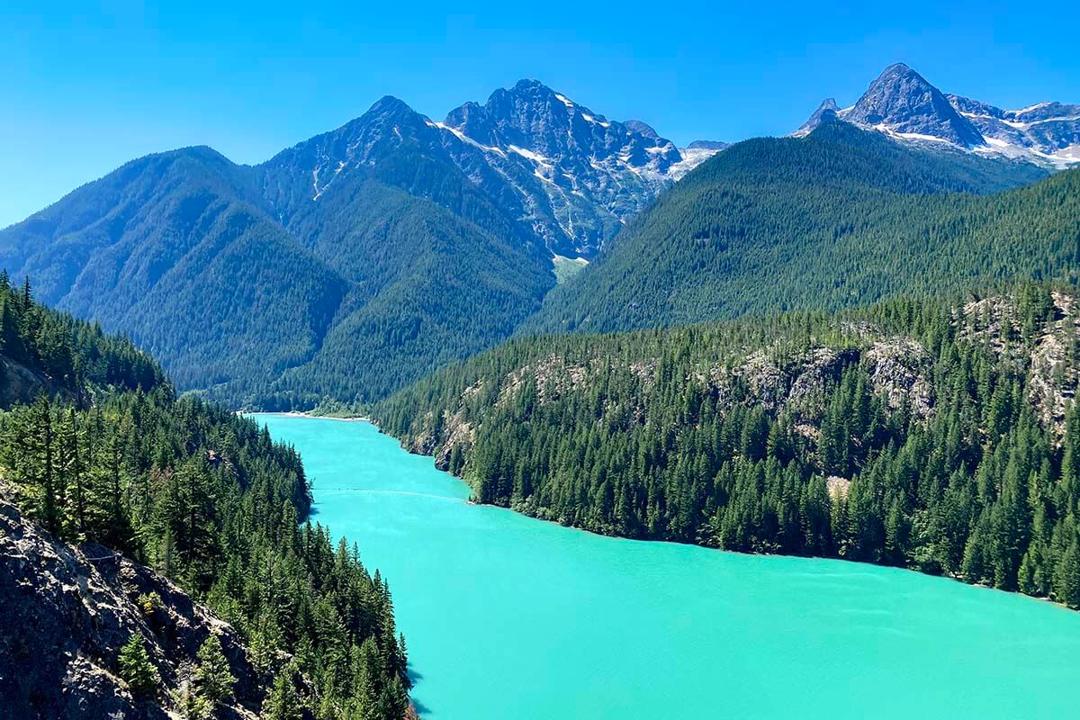 Diablo Lake Overlook, North Cascades National Park, USA