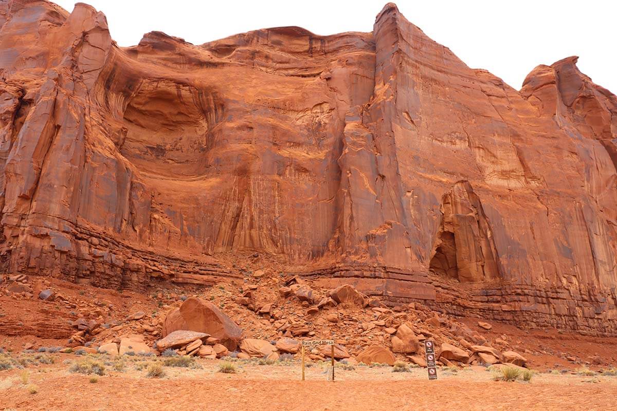 Rain God Mesa - Monument Valley