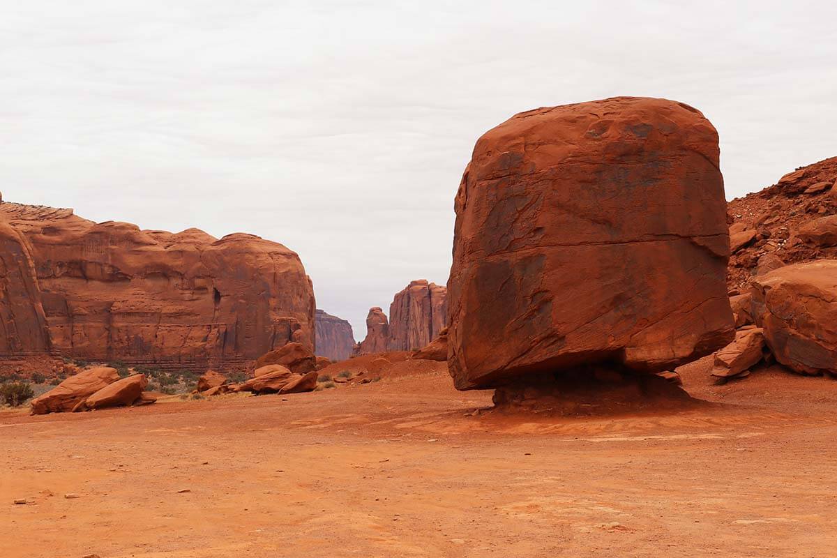 The Cube - Monument Valley Scenic Drive