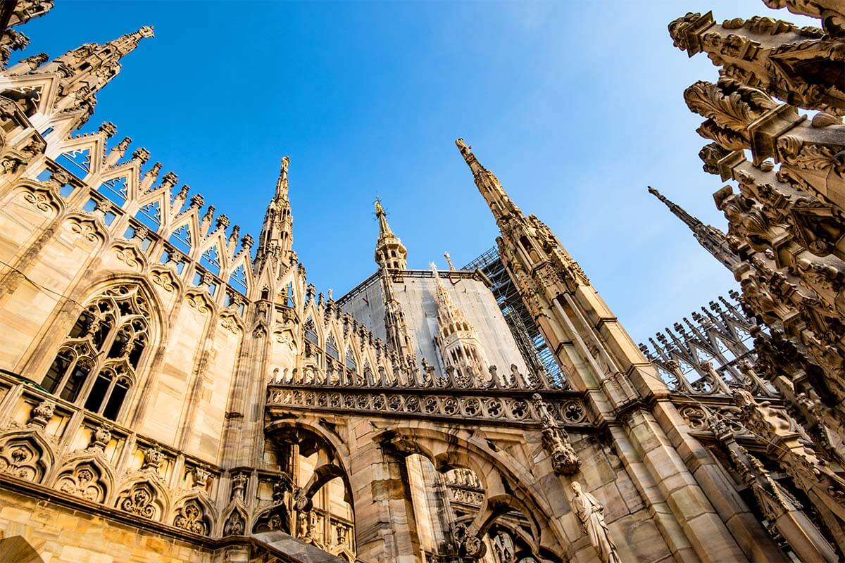 Milan Cathedral roof terraces