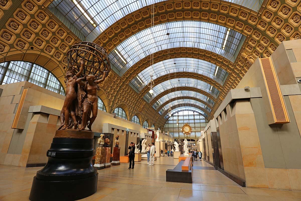 Musee d'Orsay in Paris France